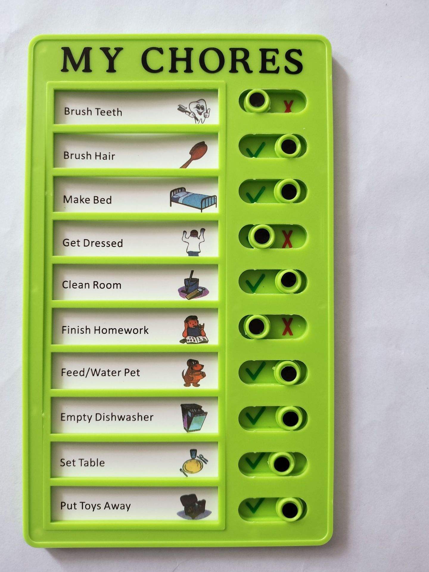 MY CHORES-verde