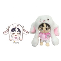 Fabricant chinois de poupées de dessin animé personnalisées avec boîte vocale enregistrable, jouet en peluche loup