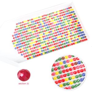 Chenistory DZDP1335 DIY Plein Diamant Peinture Montagnes 5D Cristal Art Mosaïque Perceuse Carrée pour Usage Domestique Encadré Motif Rond - Product Image 2