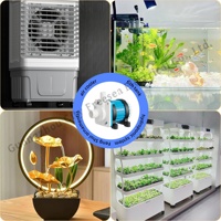 Offre Spéciale 24V/12V DC Submersible Brushless Pompe À Eau Aquarium Étang Fontaine Refroidisseur D'air Circulation Mini Moteur Hautes Pompes