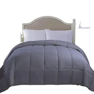 Baffle Box Construction Superior Classic All-Season Grey Down Alternative Comforter