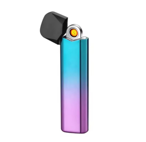 Briquet électronique portable rechargeable par USB AL Fakher pour <span class=keywords><strong>Geek</strong></span> <span class=keywords><strong>bar</strong></span> Vozol JNR Foger avec logo personnalisé, automatique, en matériau ABS - Product Image 4
