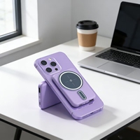 Nouvelle Batterie Externe Magnétique Ultra-Mince Sans Fil 5000 mAh 2026 avec Logo Personnalisé, Mini Batterie Portable pour Cadeaux