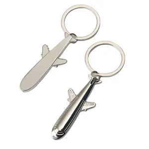 Creative Aircraft Model Key Metal Simulation 3D Fighter Pendant Aviation Gift Aircraft Keychain Aircraft Peripheral