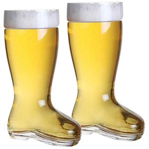 <span class=keywords><strong>Verre</strong></span> à bière personnalisé en forme de botte de football avec logo pour restaurants et fêtes - Product Image 2