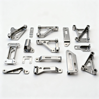 Pièces de châssis automobile sur mesure OEM en acier structurel haute résistance pour montage de compresseur de suspension pneumatique, surface personnalisée