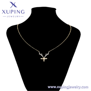 Collana-01778 xuping dolphin collana gioielli collana con ciondolo moda placcato oro 14k - Product Image 6