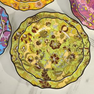 Ventes en gros de services à vaisselle en porcelaine de style européen et de grands plats de présentation en porcelaine osseuse de luxe - Product Image 4