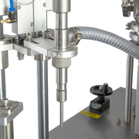 Machine de remplissage pneumatique semi-automatique pour tubes et bouteilles en acier inoxydable 304 pour produits cosmétiques, chimiques, eau, plastique, papier