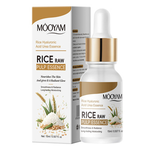 Sérum visage hydratant et anti-âge à l'essence de pulpe de riz naturelle pure, marque privée OEM. - Product Image 1