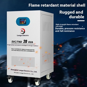 Lange 10KW tự động một pha điều chỉnh điện áp hộ gia đình 220V tăng điều chỉnh máy tính 50kw hiện tại Loại AC - Product Image 4