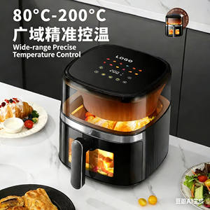 Friteuse à <span class=keywords><strong>air</strong></span> intelligente avec contrôle tactile, entièrement automatique, grande capacité, multifonction, 1200W, idéale pour une utilisation saine à la maison - Product Image 3