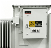 Transformateur de sous-station immergé dans l'huile, étanche, triphasé, 35/0,4 kV, ONAN, 50 Hz, 1600 kVA, en cuivre massif, monté sur socle, pour grands parcs minières, Rainbow ZGS20-G-1600kVA