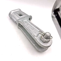 RUIPENG NX-3 Collier de serrage en acier galvanisé pour câble de tension, capacité de charge 143KN, diamètre extérieur 13-14mm (pouces)