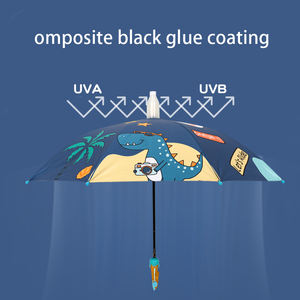 Paraguas Infantil Personalizado, Impermeable, con Estampado de Dibujos Animados, Control Semiautomático, Paraguas Recto para Niños, Paraguas para la Lluvia - Product Image 4