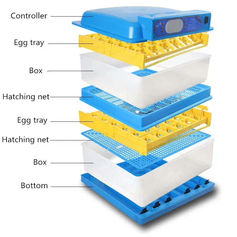 Máy Ấp Trứng Gia Cầm Kỹ Thuật Số Tự Động Tỷ Lệ Ấp Trứng Cao/Máy Ấp Trứng Mini/Máy Ấp Trứng Tự Động Ấp Trứng