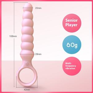 Juguetes Sexuales para Adultos, Vibrador Anal y Tapón Anal con Cuentas Vibratorias, Accesorios Sexuales Anales para Hombres - Product Image 3