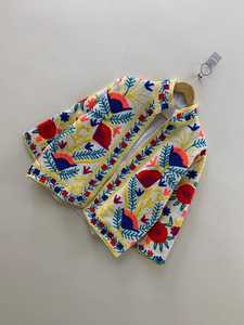 เสื้อแจ็คเก็ตผ้าฝ้ายทอมือลายสัตว์สไตล์โบฮีเมียนสำหรับผู้หญิง ระบายอากาศได้ดี เหมาะสำหรับฤดูหนาว ตกแต่งด้วยงานปักลายซูซานี - Product Image 2