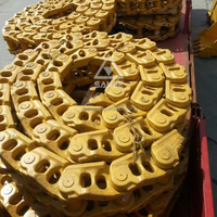 Track Link pour Komatsu Bulldozer D6C D6H D65 D85 D75 D7G D7R D7H D7 D80 D8K D8N D9N D9G D9L D150 D155 Track Chain Avec Chaussures