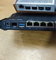 MikroTik Venta caliente RB5009UG + S + IN 10G SFP + 7X Gigabit Quad Core PoE router switch RB5009UG + S + IN