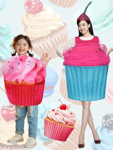 <span class=keywords><strong>Disfraz</strong></span> <span class=keywords><strong>de</strong></span> Animal para Halloween, Fiesta <span class=keywords><strong>de</strong></span> Disfraces, Divertido para Niños, Diseño <span class=keywords><strong>de</strong></span> Helado y Cupcake, ODM - Product Image 1