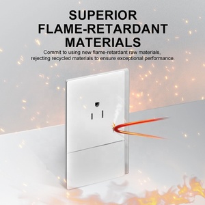 Mỹ Loại chuyển đổi và ổ cắm Chất lượng cao một băng đảng một cách thiết bị chuyển mạch điện và 3 pin mỹ ổ cắm - Product Image 3