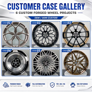 Rines Aero-Disc Forjados Personalizados 6061-T6 Negro Mate con Diseño de Panal de Abeja de Doble Capa, Cóncavos Profundos, de 18-22 Pulgadas, Certificados por DOT, JWL y TUV - Product Image 2