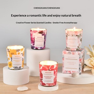 Velas Aromáticas Hechas a Mano al por Mayor, sin Humo, con Fragancia de Cera de Soja, Lámparas de Mantequilla, Aceites Esenciales para el Hogar, Regalos de San Valentín de Alta Gama - Product Image 2