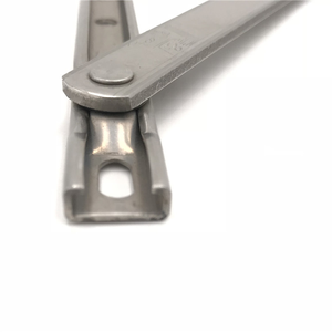 Fabrik preis Aluminium fenster 4-bar-Reibstrebenscharniere Edelstahl-Fenster reibungs strebe für Flügel fenster - Product Image 3