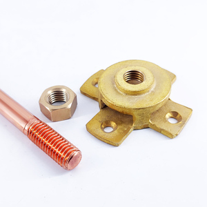 Mặt đất rod, chống sét Rod cho sét Hệ thống bảo vệ thiết bị điện nguồn cung cấp sấm sét arrester giá Trái Đất kết nối - Product Image 5