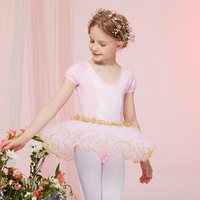 Pds576 Gros Profession Haute Qualité Rose Sans Manches Filles Corset Ballet Tutu Robe