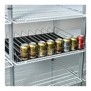 High Quality Supermarket Cold Storage Display Glass Door With Shelves