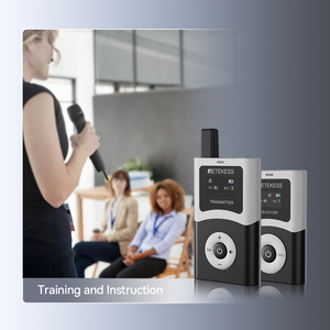 Phiên bản nâng cấp mới nhất hệ thống hướng dẫn du lịch không dây chống nhiễu truyền tín hiệu kỹ thuật số retekess t130u t131u - Product Image 5