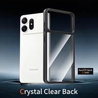 Casing Transparan untuk Samsung Galaxy S27 Ultra, Pelindung Belakang PC Keras Kristal, Anti Benturan, Tipis, dan Ramping