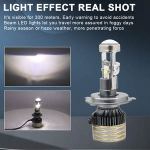 Ampoules de phares LED A81 haute puissance 150W 20000 Lumens 6000K, phares de voiture étanches IP68 avec lentille de projecteur, feux de conduite universels - Product Image 6