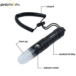 Luce da Immersione Subacquea da 4000 Lumen, Torcia Stroboscopica a LED per Immersioni, Batteria 21700, Impermeabile IP68 Fino a 100M, Segnale LED per Sub - Product Image 3