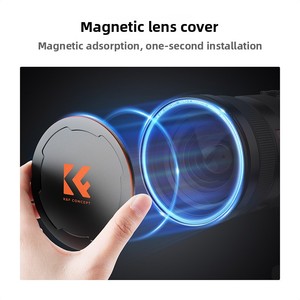 Tapa Magnética Metálica para Lentes de Cámaras DSLR/Sin Espejo, Compatible con Nikon, Sony, <span class=keywords><strong>Canon</strong></span>, para Tamaños de 49mm, 52mm-82mm - Product Image 6