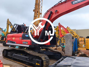 Excavadora de Orugas Doosan DX300 de Segunda Mano a Precio Económico, Sistema de Cambio Rápido de Cucharón, Usada Original Dx300 para Acabado de Taludes de Carreteras - Product Image 2