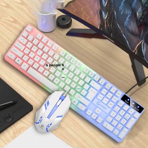 <span class=keywords><strong>Set</strong></span> Tastiera e Mouse da <span class=keywords><strong>Gaming</strong></span> GTX350 USB Cablato 104 Tasti Retroilluminato RGB Sensazione Meccanica 1000DPI OEM ODM Vendita all'Ingrosso - Product Image 4