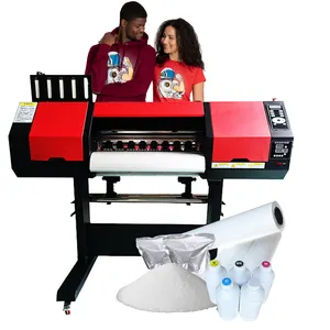 24 Inch Direct Naar Kledingprinter Dtf Brengt Ontwerpen Over Die Klaar Zijn Om Op Dtf Impressora Te Drukken Voor Het Afdrukken Van T-Shirts