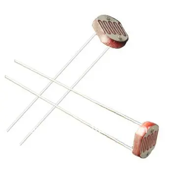 Resistor bergantung cahaya 3mm tergantung cahaya fotoresistor plastik dibuat di Tiongkok