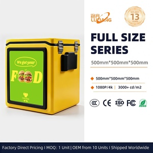 Caja de entrega inteligente LED resistente para todo tipo de clima, IP65, resistente a la intemperie durante todo el año, cartelera de FRP para visibilidad continua 24/7 de la marca de la flota - Product Image 6
