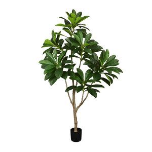Árbol Artificial de Ficus Zhi Ji de 100cm/200cm, PVC Suave, Alta Simulación, Decoración Interior para Hogar y Hotel - Product Image 2