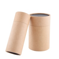 Boîte ronde en papier cylindrique personnalisée, emballage cadeau, boîte à thé, ornement, cosmétique, maquillage, boîtes en carton pour le stockage