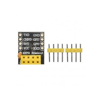 Papan adaptor ESP01/01S, adaptor papan sirkuit ESP8266 ESP01 ESP01S tanpa Solder