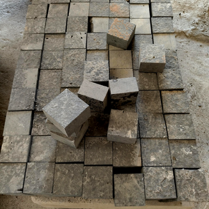 Azulejo de granito grueso, piedra de <span class=keywords><strong>pavimento</strong></span>, brocha de llama, <span class=keywords><strong>barato</strong></span>, 100x100, <span class=keywords><strong>pavimento</strong></span> de jardín de basalto negro, gran oferta - Product Image 5