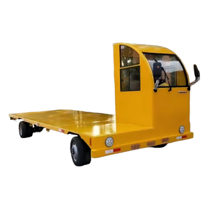 Eco-friendly Electric Flatbed <b>Transportation</b> Vehicle Railroad Construction Flatbed Truck - Product Image 6