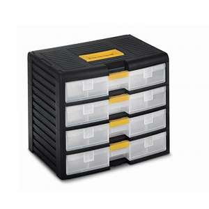 TERRY - 1002299 Tiroir modulaire portable avec système de verrouillage-4 tiroirs-EAN 8005646922992 SMALL PARTS STORAGES - Product Image 1