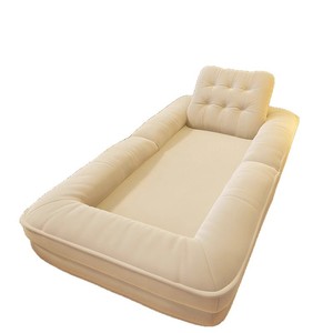 Oversized human nest lazy sofa foldable single tatami sofa <b>bed</b> reclining lounge chair for balcony - Product Image 5