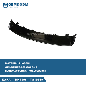 Followwish, piezas de automóviles de tendencia de alta calidad, accesorios de repuesto para vehículos, modelo <span class=keywords><strong>S</strong></span>, rejilla de parachoques trasero 6009004-00-C para Tesla - Product Image 2